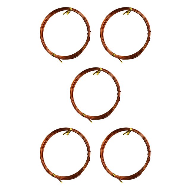 Tholdsy Alambres para manualidades, Material de aluminio que no se desvanece, hilo trenzado brillante, líneas de joyería, diseño exquisito Type1 NO1