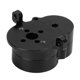 thumbnail image 5 of Carcasa de caja de cambios de transmisión trasera, accesorio para camión RC, carcasa de caja de cambios de metal para camión WPL D12, color negro, 5 of 14