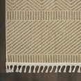 thumbnail image 4 of Nourison Elwood Modern Geometric Mocha 2'2" x 8'2" Area Rug, (2x8), 4 of 7