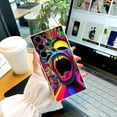 thumbnail image 3 of Moderno y duradero: obtenga la mejor protección para su iPhone 15 Pro Max con esta colorida funda con diseño de dibujos animados., 3 of 4