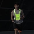 thumbnail image 3 of Mesh Reflective Vest with Pocket for High Visibility in Outdoor Activities and Motor Vehicle Use, 3 of 7