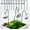 8PCS, variant on Mini Disco Ball Garden Stake Set, Waterproof Silver Mirror Ball Plant Stakes for Outdoor Decor, Reflective Ornaments on Sticks for Garden, Patio, Yard, Lawn & Party(1.2" Ball+7.9" Pole,1PC)