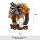 thumbnail image 3 of Corona Carro Calabaza Granja Otoño para Acción Gracias Halloween, 3 of 5