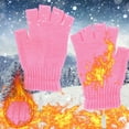thumbnail image 2 of IROINNID Thermal Gloves for Men and Women USB Feeling Heating Gloves USB Thermal Gloves USB Electric Heating Gloves Keep Warm In Winter,Pink, 2 of 6