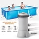 thumbnail image 4 of (Paquete de 2) Manguera de piscina de repuesto de 1,25 de diámetro para piscinas elevadas, piscina con abrazadera de metal para bomba de filtro Intex o mangueras de 1,25 - 1,5 metros de largo, 4 of 5