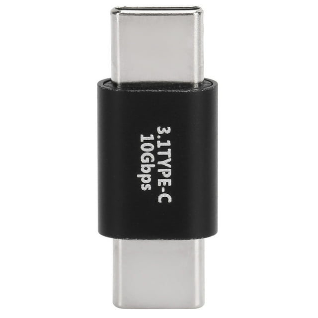 Adaptador extensor USB C tipo C 3.1 macho a macho compatible con carga rápida y transferencia de datos de 10 Gbps