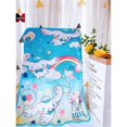 thumbnail image 4 of Sanrio helloed a kitty lindo dibujos animados franela bebé siesta aire acondicionado habitación cubierta manta doble cara sofá edredón, 4 of 4