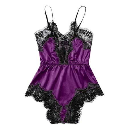 

Jumpsuits Bodysuit For Women Home Color Lace Suspenders Shorts For Women Pajamas For Women Lingerie For Women Thermal Underwear Body Suits Women Clothing