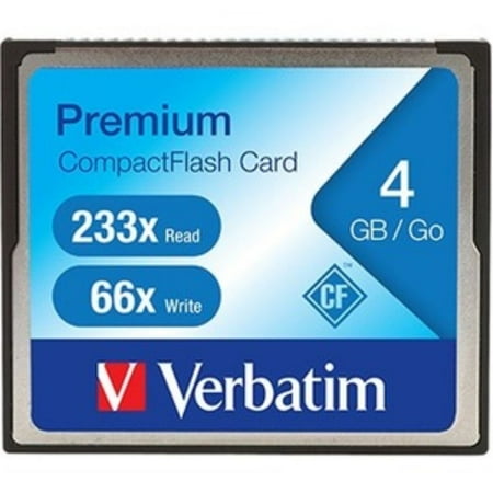UPC: 0023942955009 | Verbatim Premium CompactFlash Memory Card  4GB  66X Read Speed/60X Write Speed
