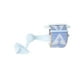thumbnail image 2 of de muñeca antigancho Lápices Empuñaduras Suministros de itura, Corrección de postura de sujeción de lápiz, Ayudas de itura de entren azul mayimx empuñaduras de lápices, 2 of 9