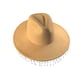 thumbnail image 2 of Sombrero de vaquero Yinane Fedora Jazz Unisex Blanco, 2 of 5