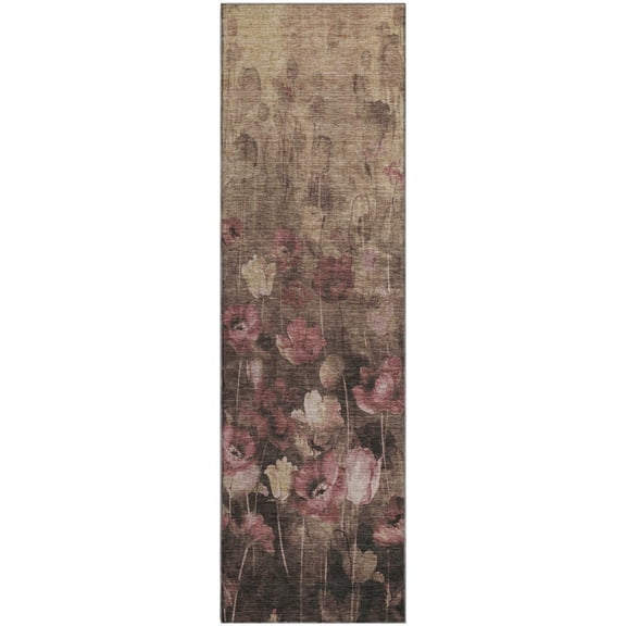 Dalyn Rugs Premium Machine Washable Mayfield AMF992 Taupe 2'3" x 7'6" Runner Rug
