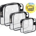 thumbnail image 1 of Accesorios para bolso de playa LANNMXG 3 piezas transparente Bogg organizador de brochas de maquillaje, 1 of 5