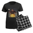 thumbnail image 5 of CafePress - Trick Or Treat Women's Dark Pajamas - Women's Short Sleeve Print T-Shirt and Pants Dark Cotton Pajama Set, 5 of 7