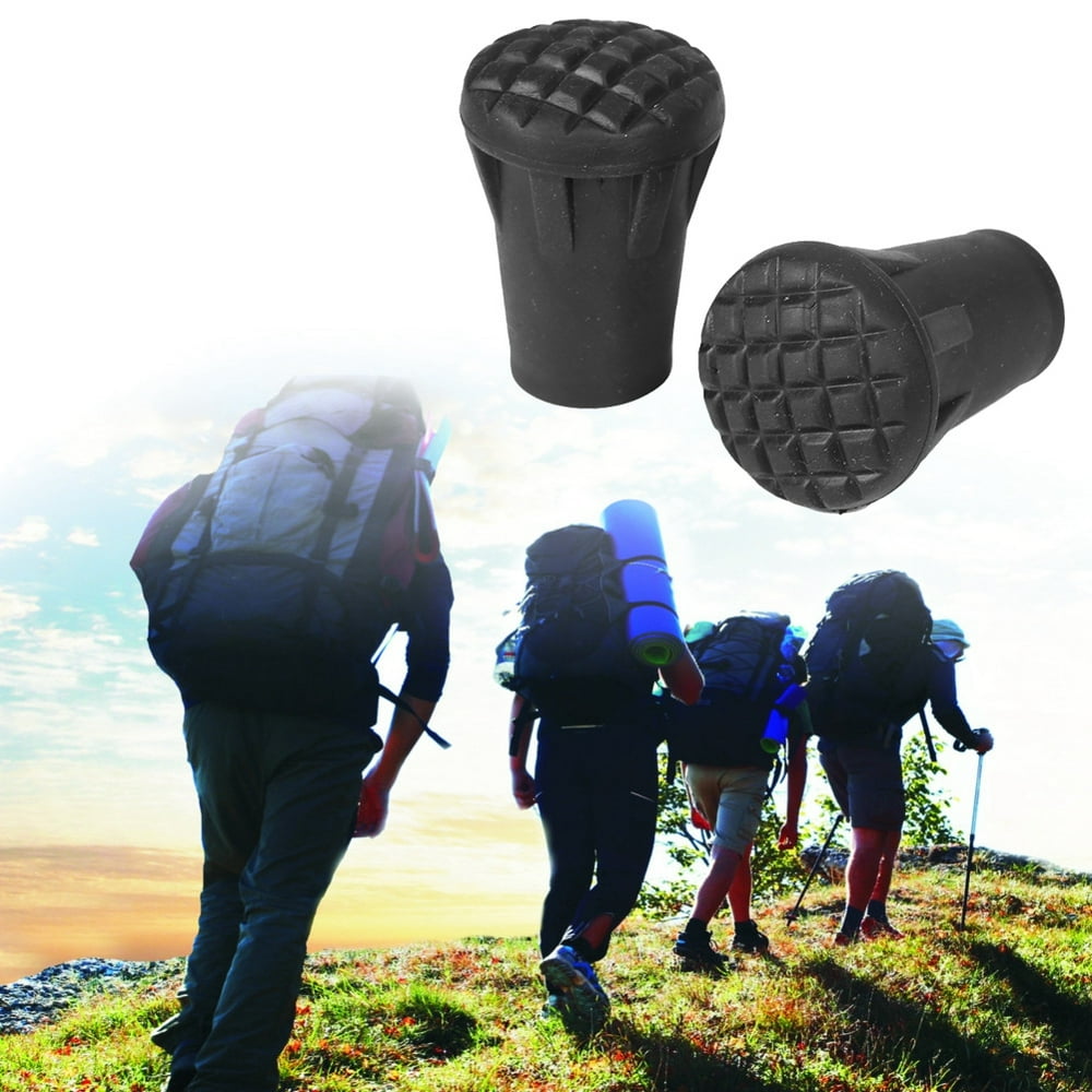 YLSHRF 6pcs/set Replacement Outdoor Trekking Hiking Pole Tip End