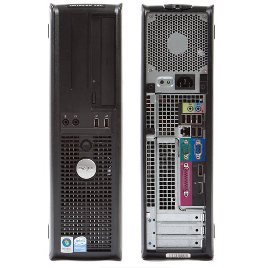 Refurbished Dell 760 SFF Desktop PC with Intel Core 2