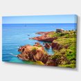 thumbnail image 2 of Esterel Rocks Beach Coast - Impression sur Toile Paysage, 2 of 3