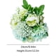 thumbnail image 3 of Ramo de flores artificiales G, Decoración para fotografía de bodas, Flor artificial para la mano de boda, 3 of 3