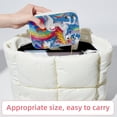 thumbnail image 6 of Rainbow Unicorn Travel Organizer: Velvet Portable Necklace Organizer with Removable Compartment - Gift Jewelry Boxes and Jewelry Organizer, 6 of 7