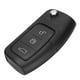 thumbnail image 1 of Llave de coche inteligente, 3 botones negros que bloquean la solución innovadora remota del coche de la llave inalámbrica, 1 of 9