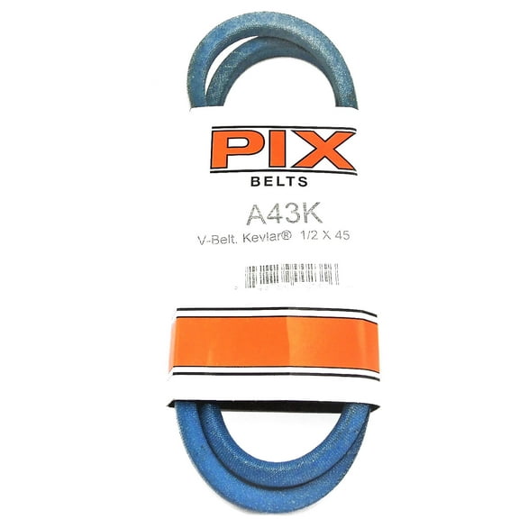 A43K/4L450K Pix Kevlar Belt Compatible With MTD 754-0194,754-0111 (1/2" X 45")