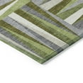 thumbnail image 4 of Addison Rugs Chantille Indoor/Outdoor Transitional Squares Green Washable Runner Rug, 2'3" x 7'6", 4 of 6