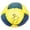 BlueYellow, variant on DirtBag Classic Footbag - Blue & Black Suede Hacky Sack - Slow Speed Control for Beginners & Freestyle - Embroidered Design Random one