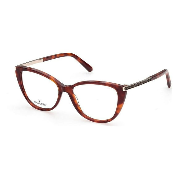 Gafas graduadas Swarovski SK 5414 052 Dark Havana Cat Eye