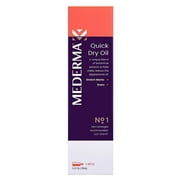 Mederma Quick Dry Oil Scar & Stretch Mark Treatment Unscented 3.4 oz Pack of 2