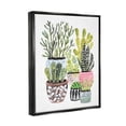 thumbnail image 3 of Stupell Various Cactus House Plants Botanical & Floral Painting Black Floater Framed Art Print Wall Art, 3 of 6