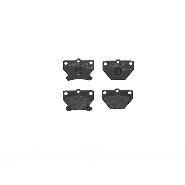 BALATAS BAJOS METALES COROLLA 2003 al 2008 TOYOTA 1.8L L4 Traseras BREMBO .