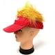 thumbnail image 2 of 2024 Hat with Hair,Donald Trump Make America Great Again Wig Hat Embroidered Ultra Adjustable MAGA Baseball Cap（58-60cm） baseball cap, 2 of 3
