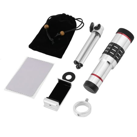18x Optical Zoom Telescope Camera Lens Kit Universal Monocular Telescope With Mini Tr For Cell Phone Smartphone