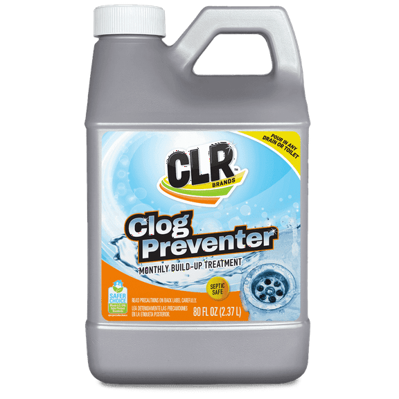 CLR Brands Clog Preventer Monthly Build Up Remover, 80 oz. Bottle