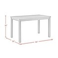thumbnail image 3 of Pemberly Row Farmhouse 60"7PC Counter Set in Espresso Finish, 3 of 13