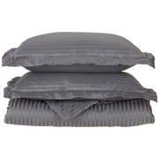 Superior Prestige 1500 Series Stripe Duver Cover Set