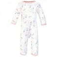 thumbnail image 4 of Hudson Baby Infant Girl Cotton Coveralls 3pk, Glitter Unicorn, 0-3 Months, 4 of 4