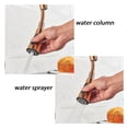 thumbnail image 3 of Rose Gold Pull Out Kitchen Faucet Sprayer Head Black Brass Hot Cold Water Mixer Tap Deck Mounted Crane Single Handle, 3 of 12