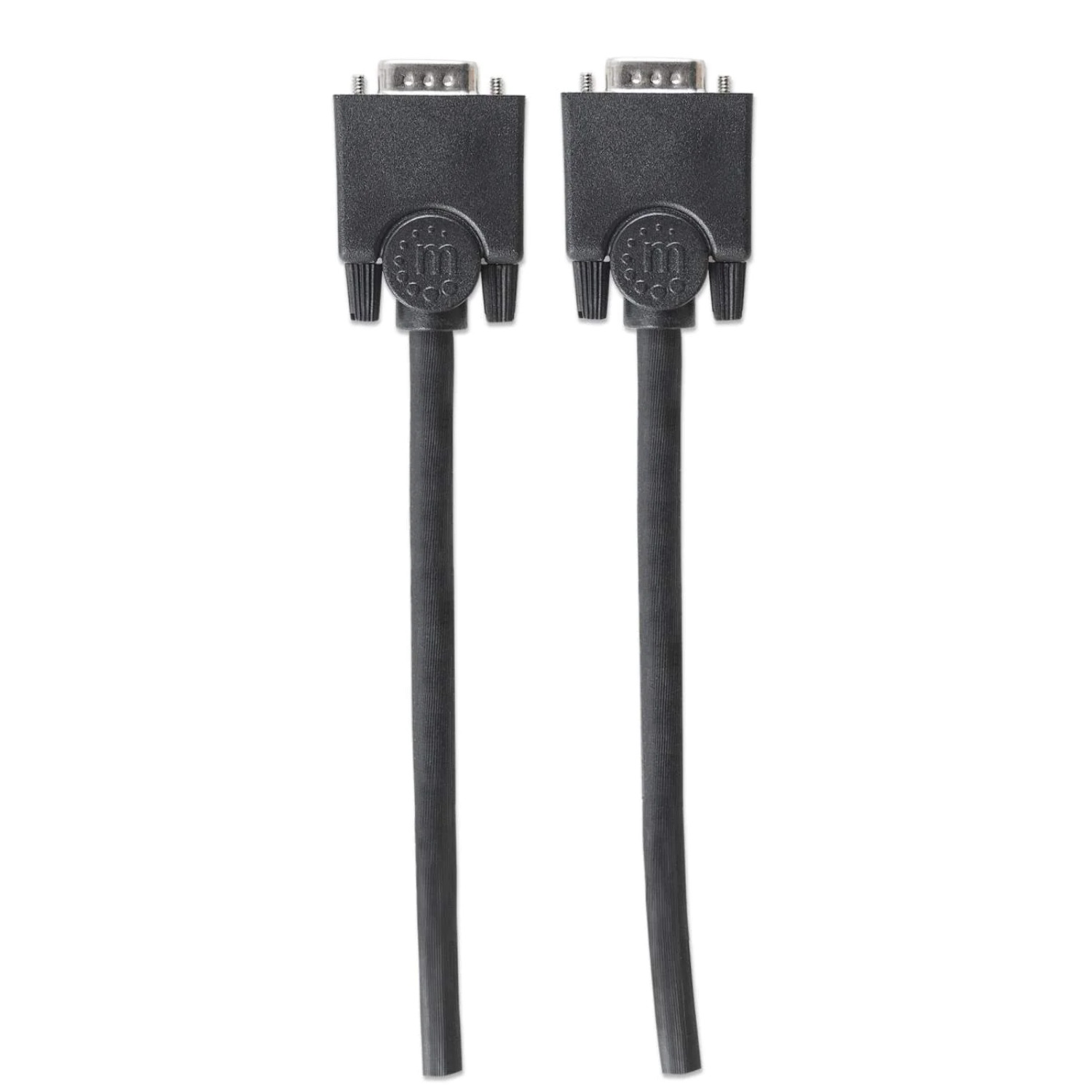 Manhattan SVGA Monitor Cable, HD15 Male to HD15 Male, 6 ft., Black - Lifetime Warranty - image 5 of 6