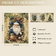 thumbnail image 2 of Hieng Vintage Christmas Pictures Wall Decor Prints,Retro Christmas Wall Art Decorations for Home Kitchen Bedroom Bathroom Living Room Office,Santa Claus Xmas Tree Decor Prints Unframed, 2 of 6