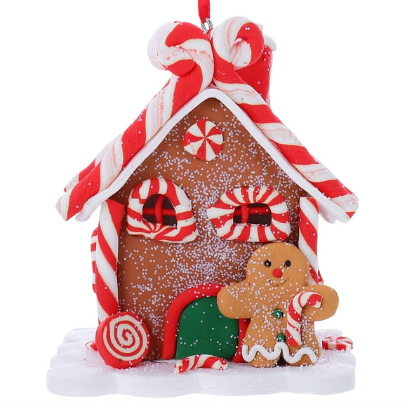Pendentifs de Maison en Argile Polymère Pendentifs Arbre de Noël