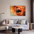 thumbnail image 5 of Abstract Portrayal Of a Screaming Face Poster Decorative Painting Canvas Wall Art Living Room Posters Bedroom Painting,Frame-style,24x36inch(60x90cm), 5 of 8