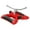 Red, variant on Sprout Deluxe Metal Oscillating Lawn Sprinkler, 3,600 SqFt Coverage, Red