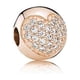 thumbnail image 1 of CLIP ESFERA CORAZONES ROSE GOLD, 1 of 2