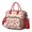 Red Dinosaur Silhouette, variant on Skeleton Dinosaurs Labels Womens Lunch Box for Work,Insulated Large Lunch Bag for Tween and Teen,Loncheras Para Mujer,Leakproof Adult Lunch Bag for Work,Beach,Travel,Picnic,Camping