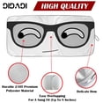 thumbnail image 2 of Car Windshield Cover,DIDADI Front Auto Windshield Cover Sun Shade with Cute Cartoon,Foldable Car Front Window Sunshade for Most Sedans SUV Truck,Blocks UV Rays,Keep Your Vehicle Cool, 2 of 8