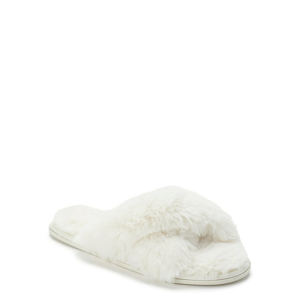 Secret Treasures Secret Treasures Women S Crossband Slippers Walmart Com Walmart Com