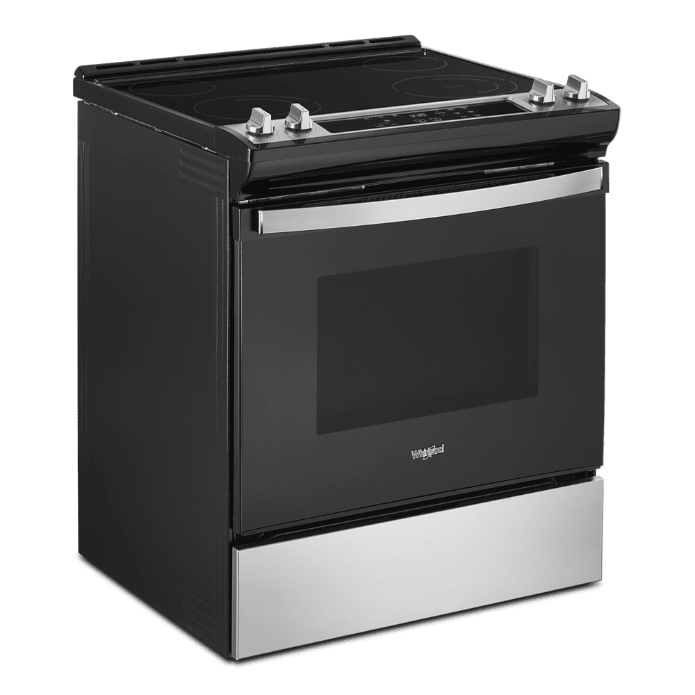 Whirlpool WEE515S0LS 4.8 Cu. Ft. Stainless Electric Range with Frozen Bake Technology