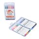 thumbnail image 1 of Rotuladores de pincel real para acuarela con puntas de nailon flexibles 12 vibrantes, 1 of 8