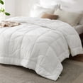 thumbnail image 1 of Edredón Bedsure, tamaño queen, para todas las estaciones, color blanco, 1 of 8
